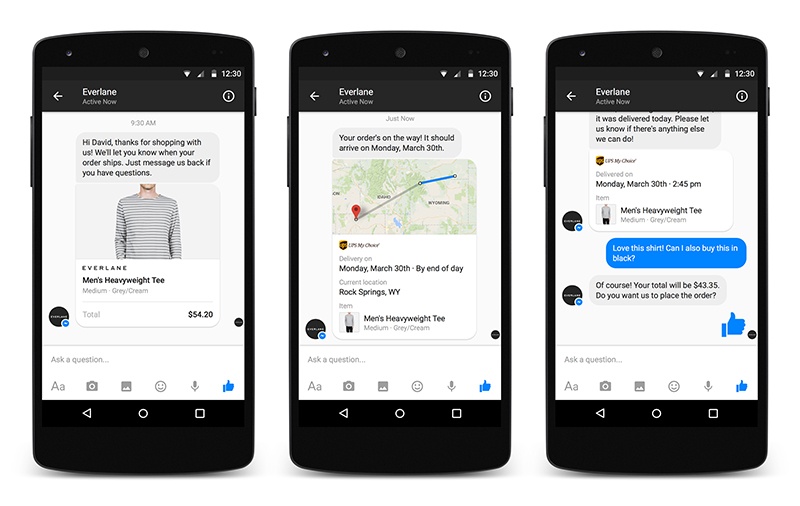 Customer Service Through Messenger